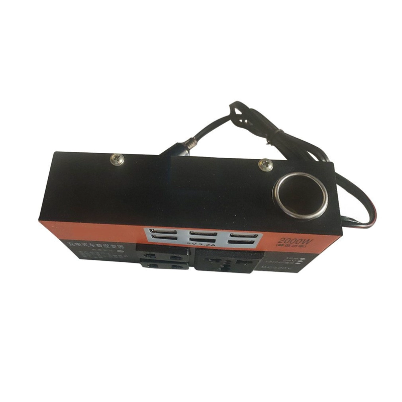 INVERSOR DE CORRIENTE VEHICULO 12V A 24V CAMIONES LAU - 2