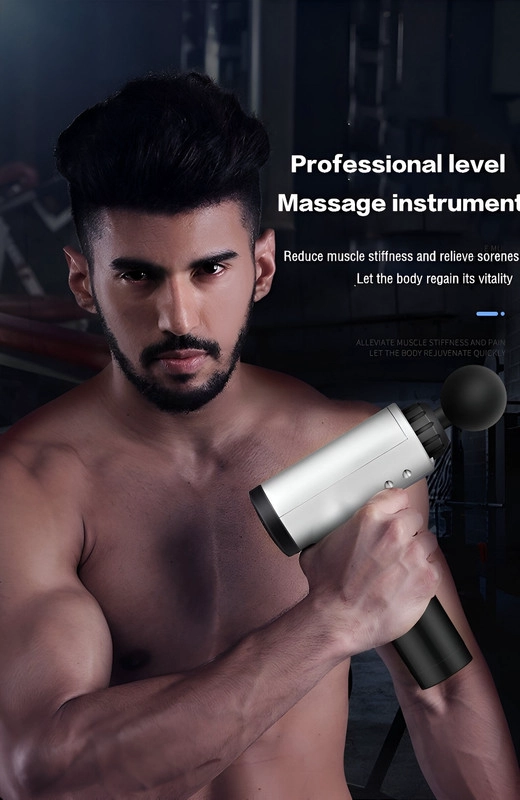 MASAJEADOR PISTOLA RELAJACION ALIVIO ESPALDA FITNES LAU - 8
