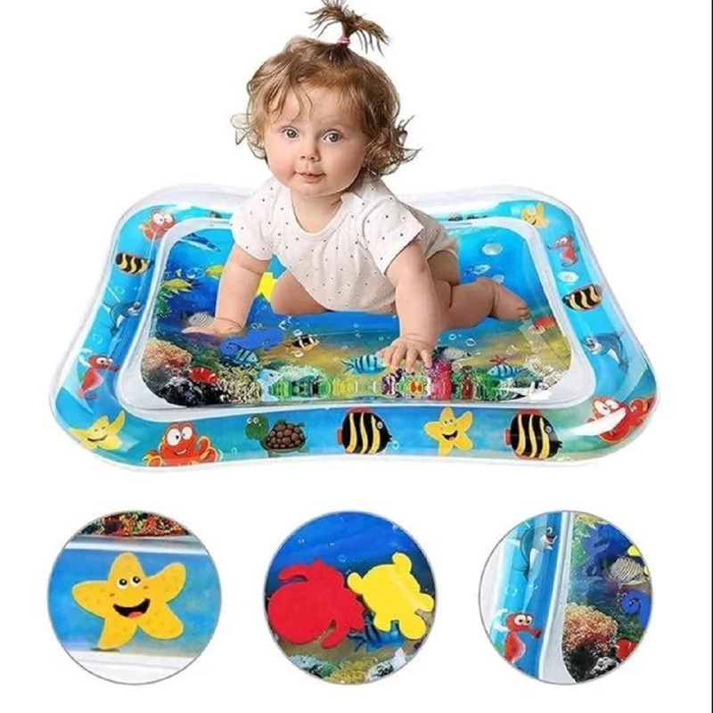 SET 2 COLCHONETA AGUA INFLABLE NIÑO DIVERSIÓN AIRE LIBRE LAU - 5
