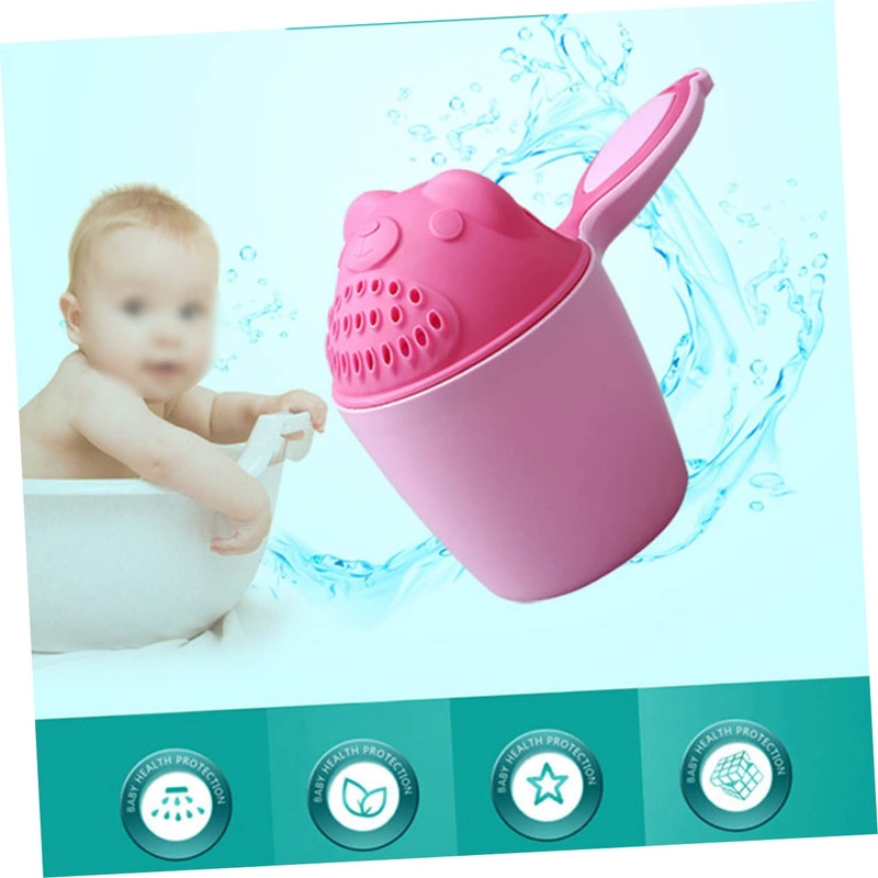 SET 6 DUCHA BOTELLA ENJUAGUE CASCADA COMODO BAÑO BEBE LAU - 7