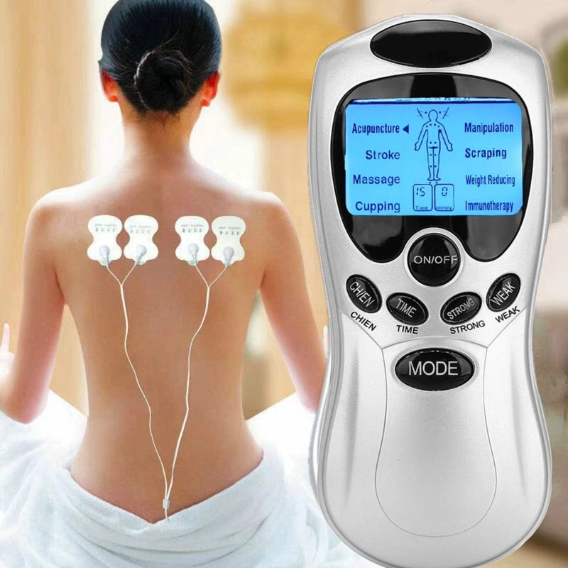 MASAJEADOR PULSO TERAPIA PANTALLA LCD CORPORAL ALIVIO LAU - 4