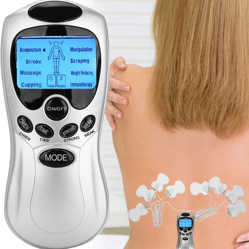 MASAJEADOR PULSO TERAPIA PANTALLA LCD CORPORAL ALIVIO LAU - 5