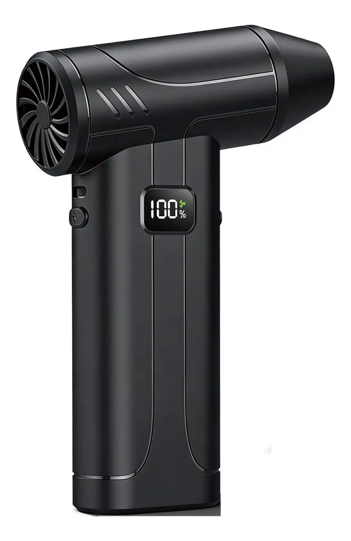 SOPLADOR AIRE INALAMBRICO 15000RPM LIMPIEZA PC AUTOS MV - 1
