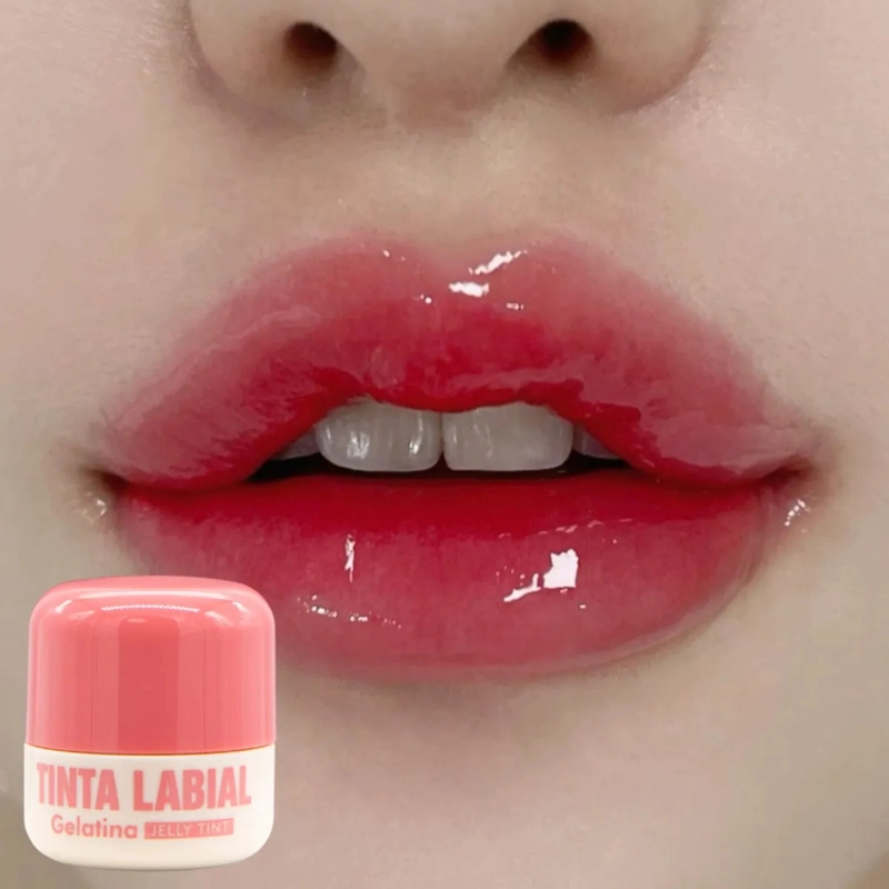 SET 2 TINTA LABIAL GELATINA COLOR INTENSO ACABADO NATURAL MV - 5