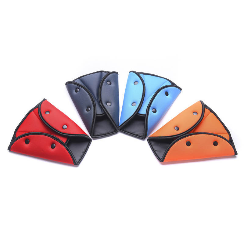ADAPTADOR CINTURON DE SEGURIDAD PARA NIÑOS NARANJO - 4