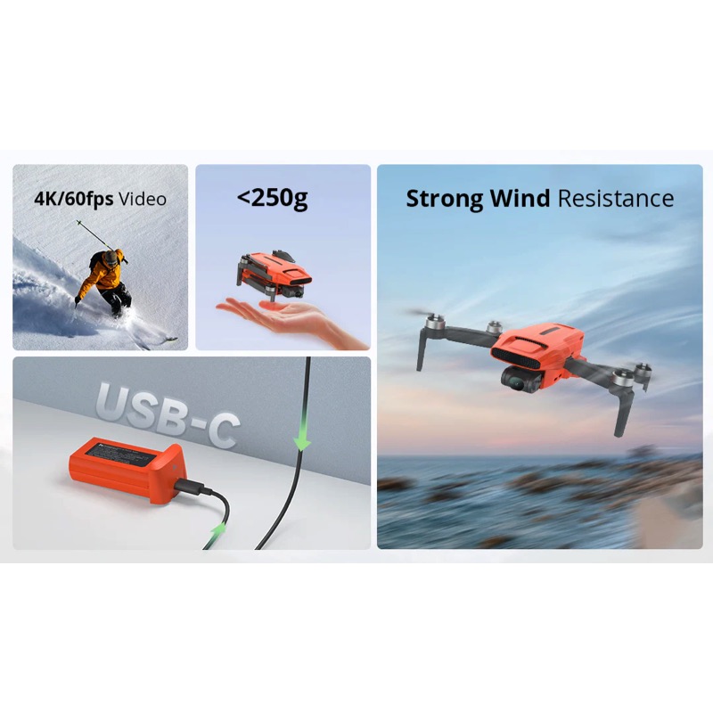 XIAOMI FIMI DRONE MINI 3 COMBO 4K 60FPS AI SUPER NIGHT VIDEO, 9KM DE ALCANCE CON PROTECTOR HELICES - 3