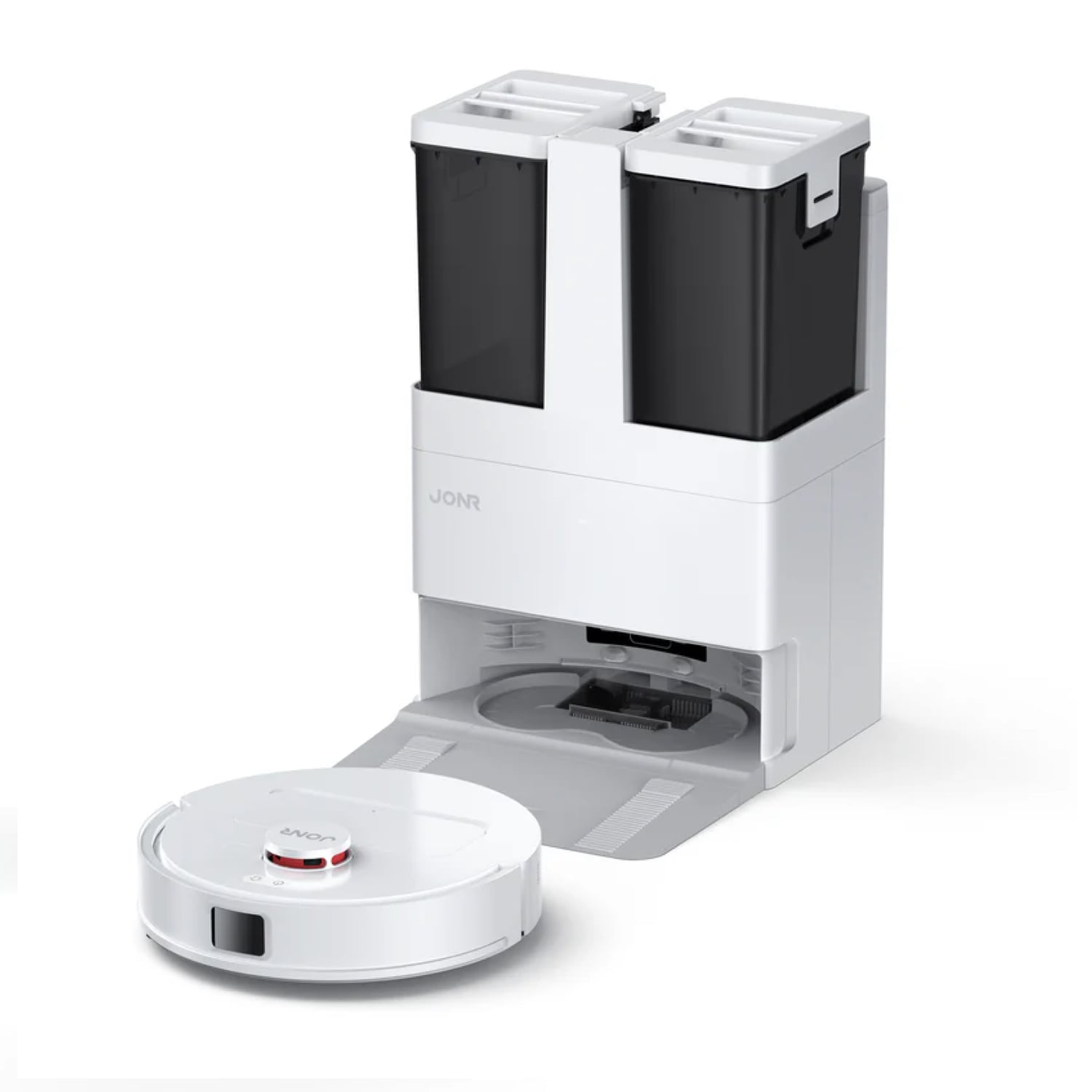 ROBOT ASPIRADORA JONR T5 LITE CON BASE DE SECADO Y LAVADO DE MOPA, MOPAS GIRATORIAS, NAVEGACION LDS - 4