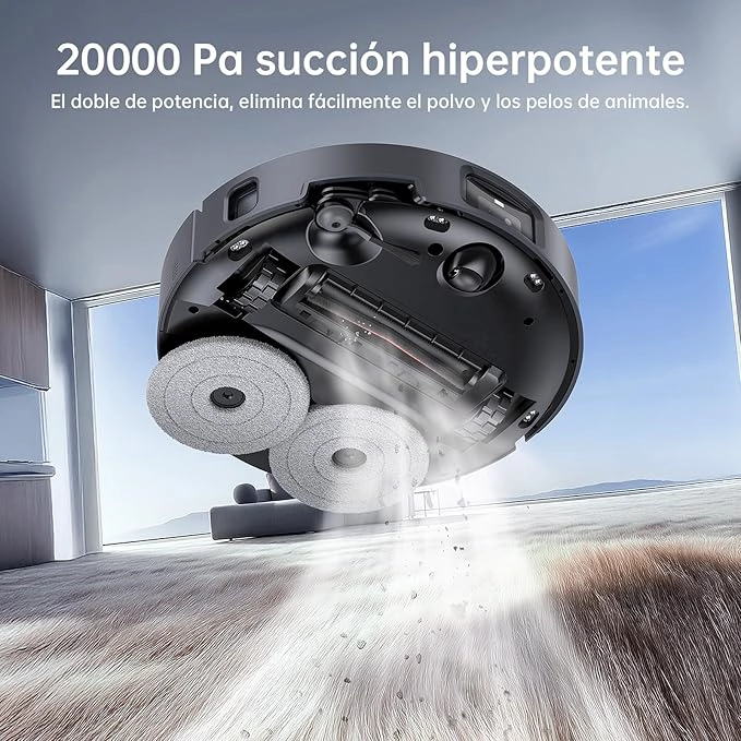 JONR X1 MAX ROBOT VACUUM CLEANER 20000PA SUCCION - 4