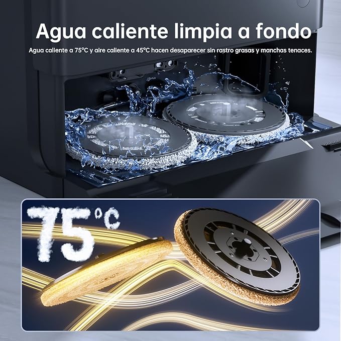 JONR X1 MAX ROBOT VACUUM CLEANER 20000PA SUCCION - 7