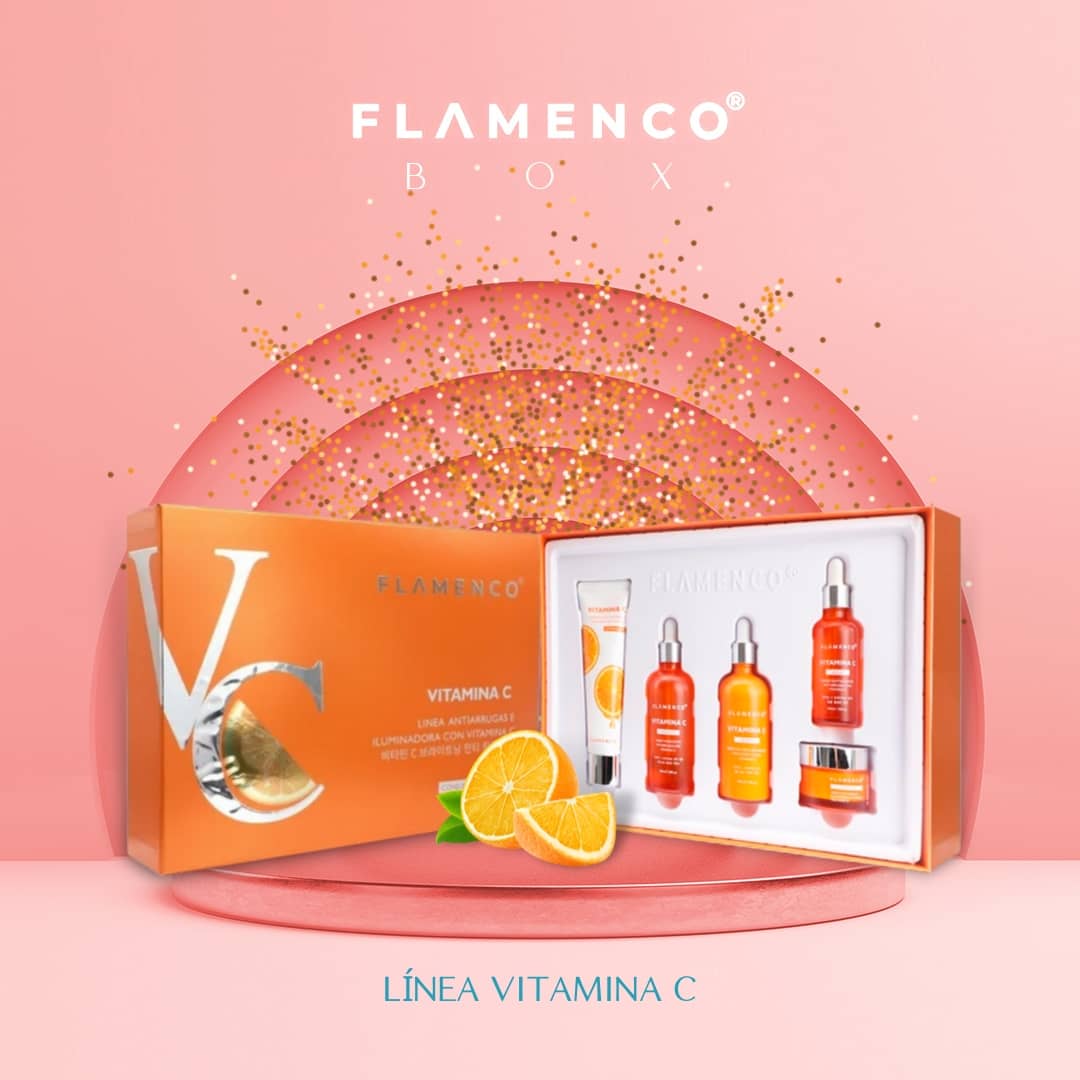 KIT SKIN CARE ROSTRO FLAMENCO LINEA VITAMINA C RONDON - 3