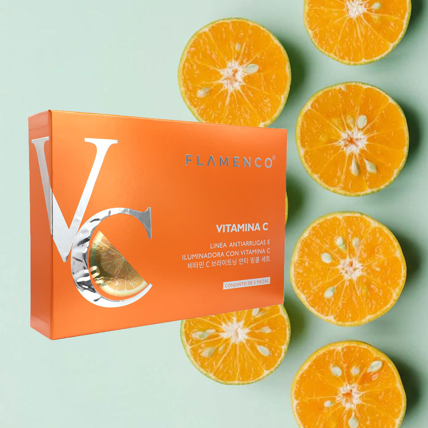 KIT SKIN CARE ROSTRO FLAMENCO LINEA VITAMINA C RONDON - 8