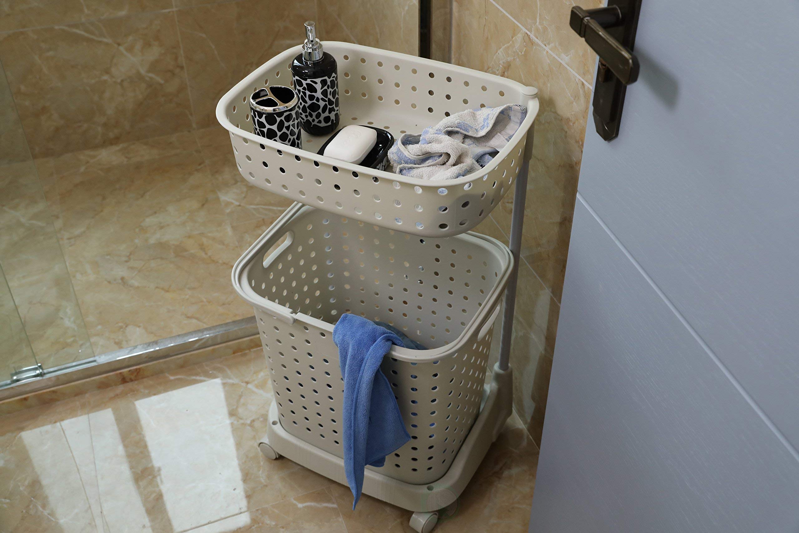 BAÑO CANASTO ALMACENAMIENTO ORGANIZADOR RONDON - 5