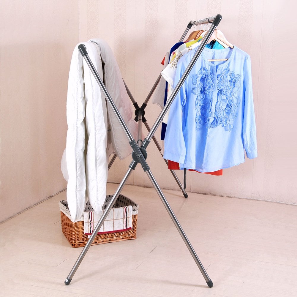 PLEGABLE EXTENSIBLE TENDEDERO DOBLE CARRIL PERCHERO RONDON - 4