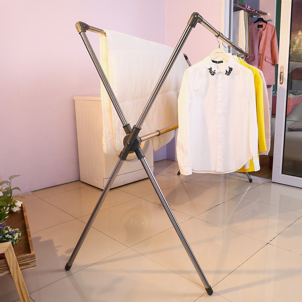 PLEGABLE EXTENSIBLE TENDEDERO DOBLE CARRIL PERCHERO RONDON - 6