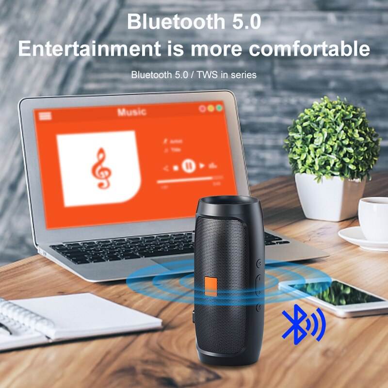 ALTAVOCES BLUETOOTH INALAMBRICOS BLUETOOH SUBWOOFER ESTEREO RONDON - 6