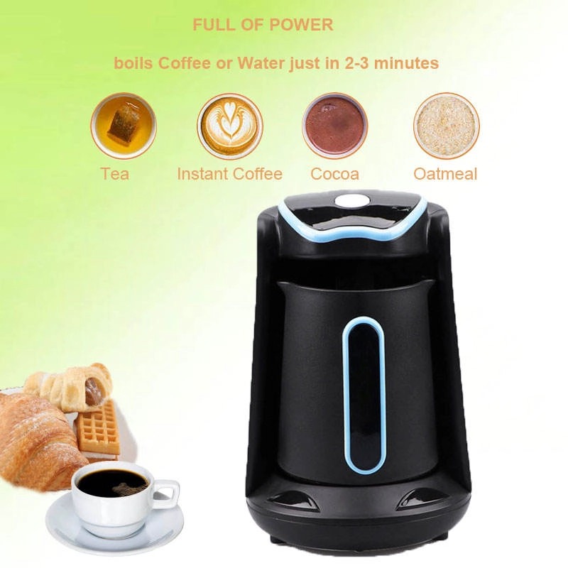 CAFETERA PORTATIL ITALIANA CAFE TURCA OFICINA HOGAR ELECTRICA RONDON - 7