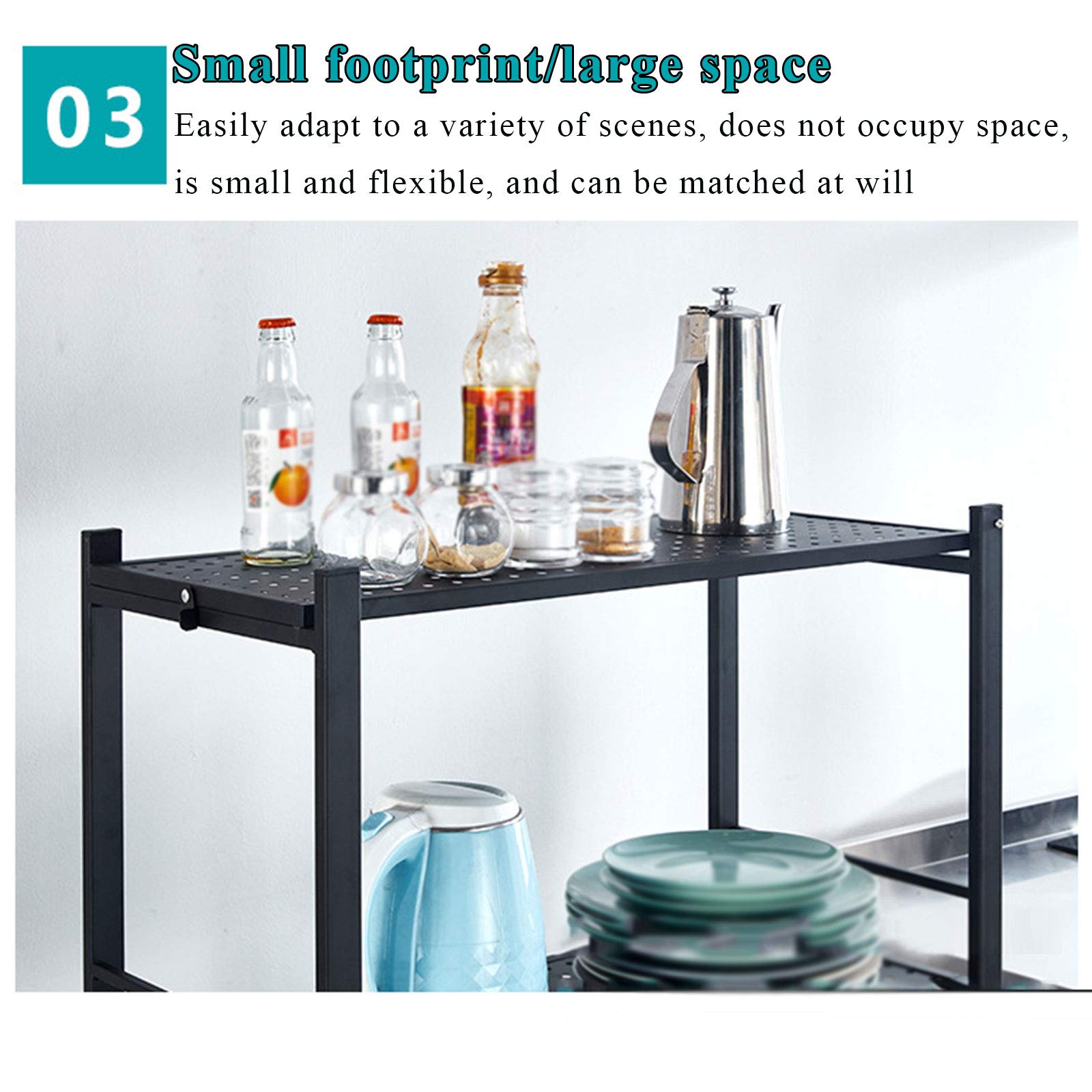 ESTANTE COCINA MULTIFUNCIONAL ESTANTE PLEGABLE RONDON - 8