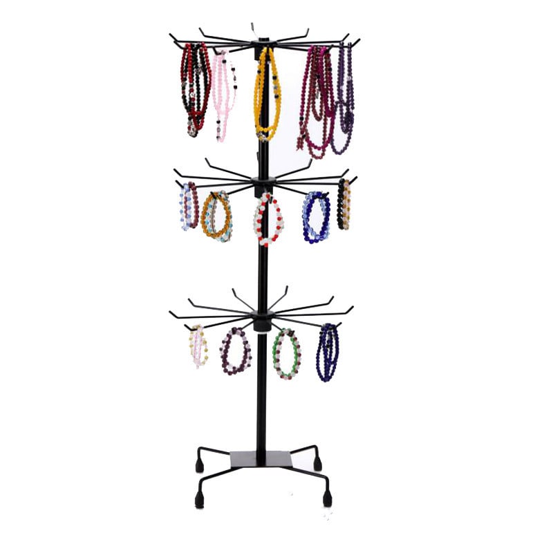 SOPORTE GIRATORIO 3 NIVELES EXHIBICION JOYAS RONDON - 1