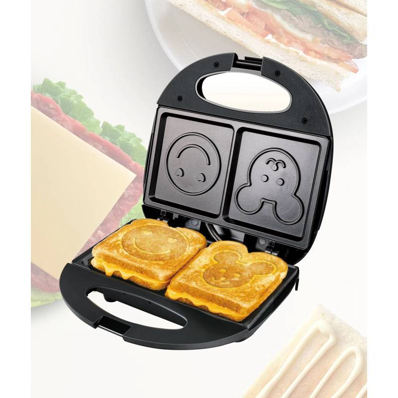 SANDWICHERA TOSTADORA PANES FIGURAS INFLABLES RONDON CAPACIDAD 2 - 9