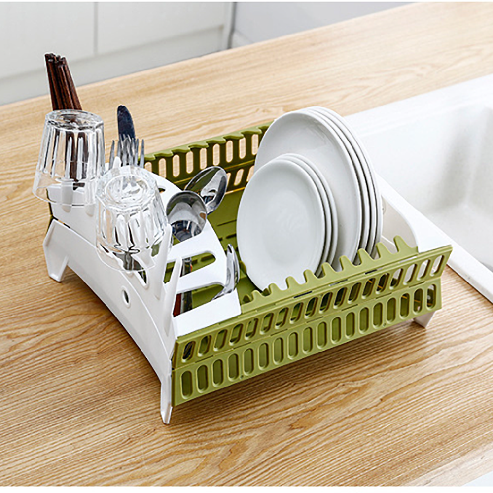 ESCURRIDOR PLATOS PLEGABLE COCINA ESTANTE SECADO RONDON - 2