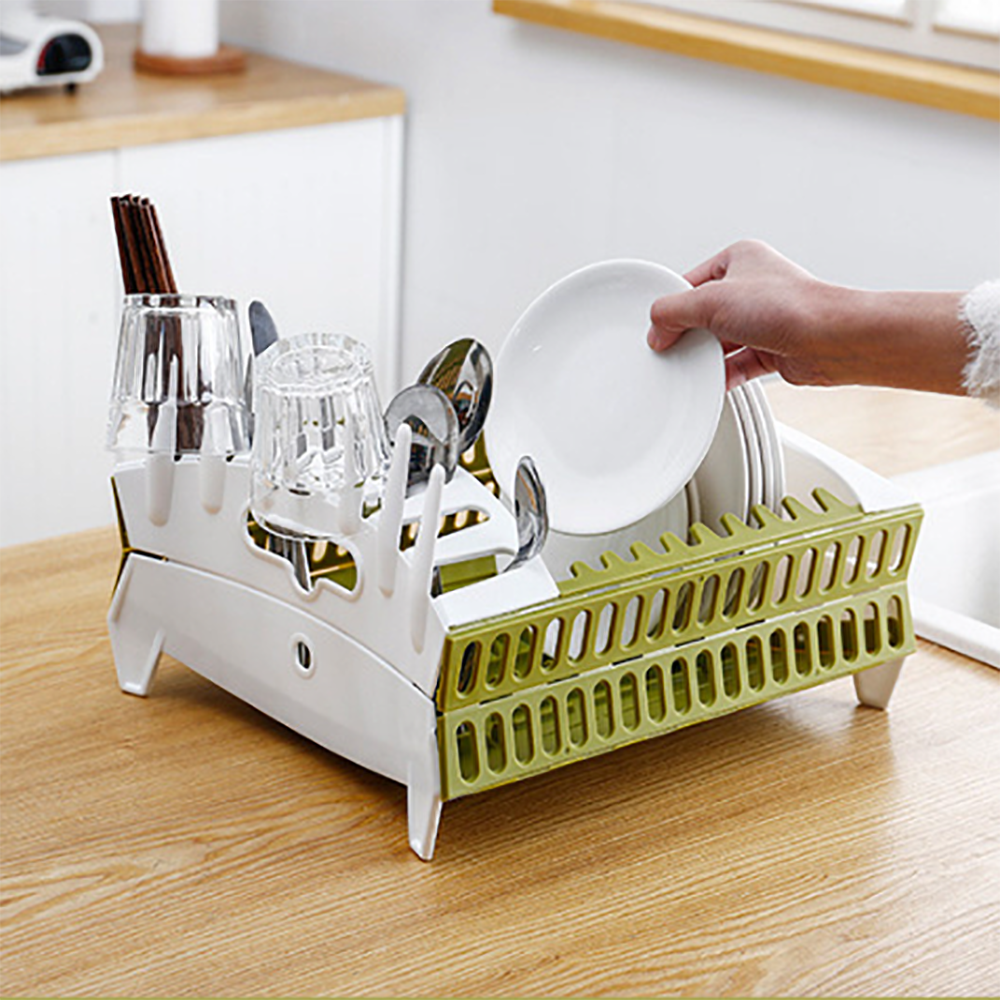 ESCURRIDOR PLATOS PLEGABLE COCINA ESTANTE SECADO RONDON - 3