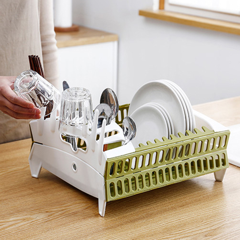 ESCURRIDOR PLATOS PLEGABLE COCINA ESTANTE SECADO RONDON - 7
