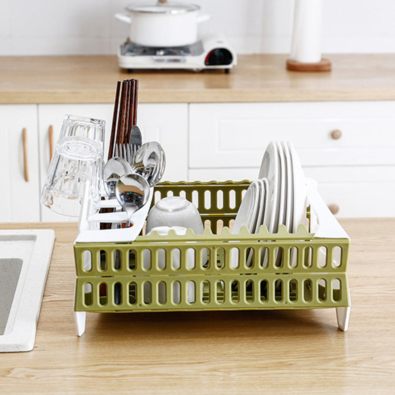 ESCURRIDOR PLATOS PLEGABLE COCINA ESTANTE SECADO RONDON - 9
