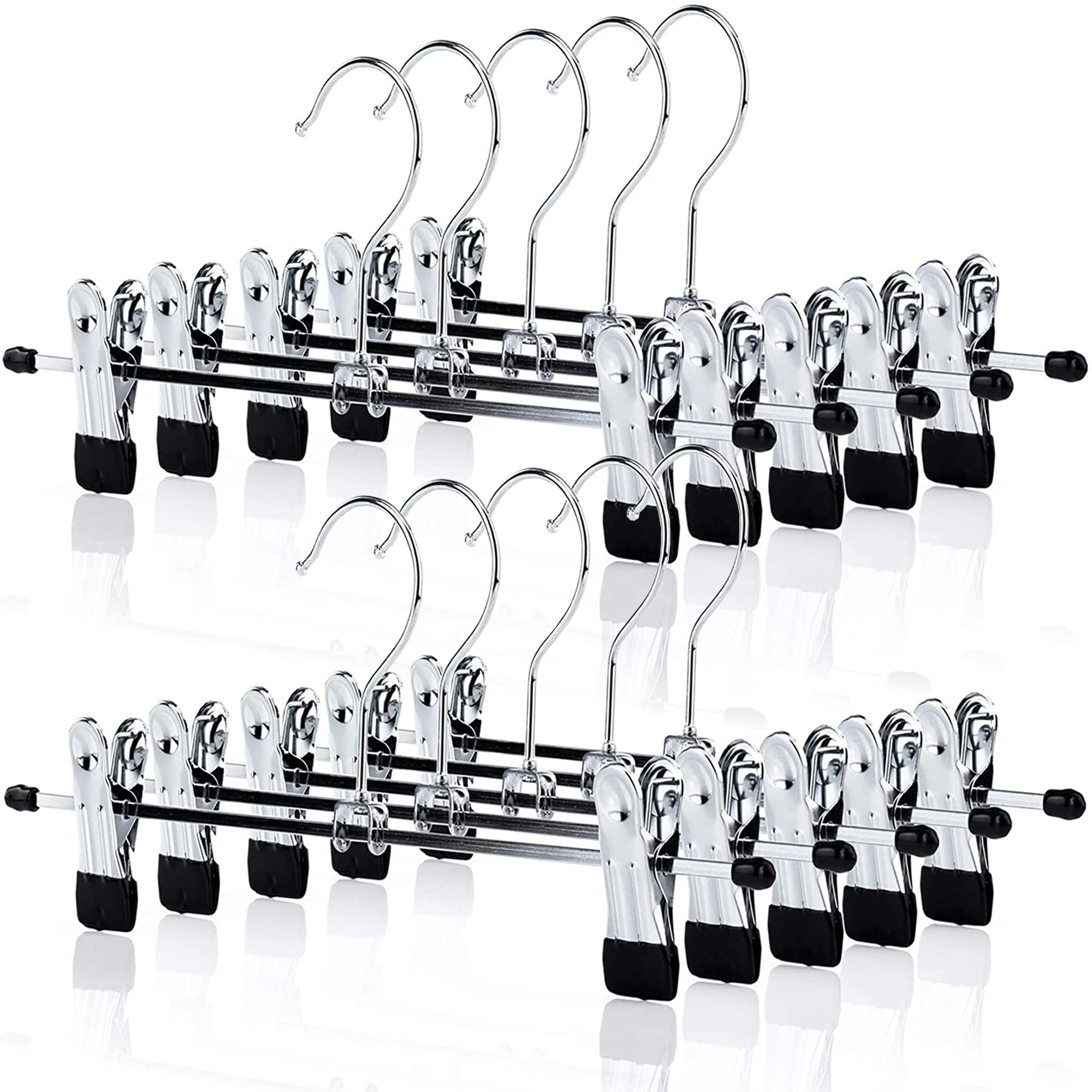 CLIP FALDAS PANTALONES PERCHAS CORBATAS 20 UNID RONDON - 1