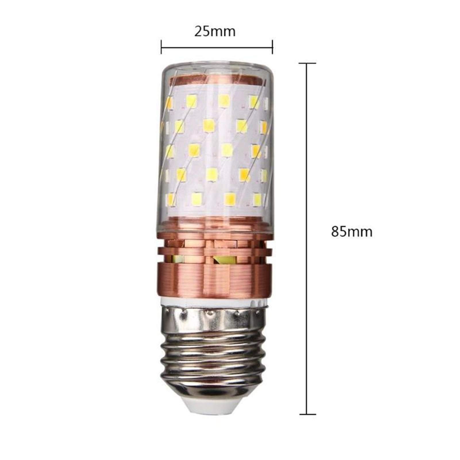LED BOMBILLA TORNILLO CILINDRICO ILUMINACION RONDON - 7