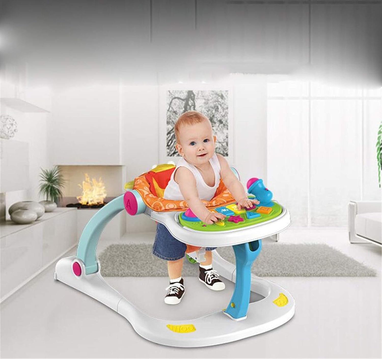 ANDADOR NUEVO BEBÉS MULTIFUNCION ANTIVUELCO COCHE RONDON - 5