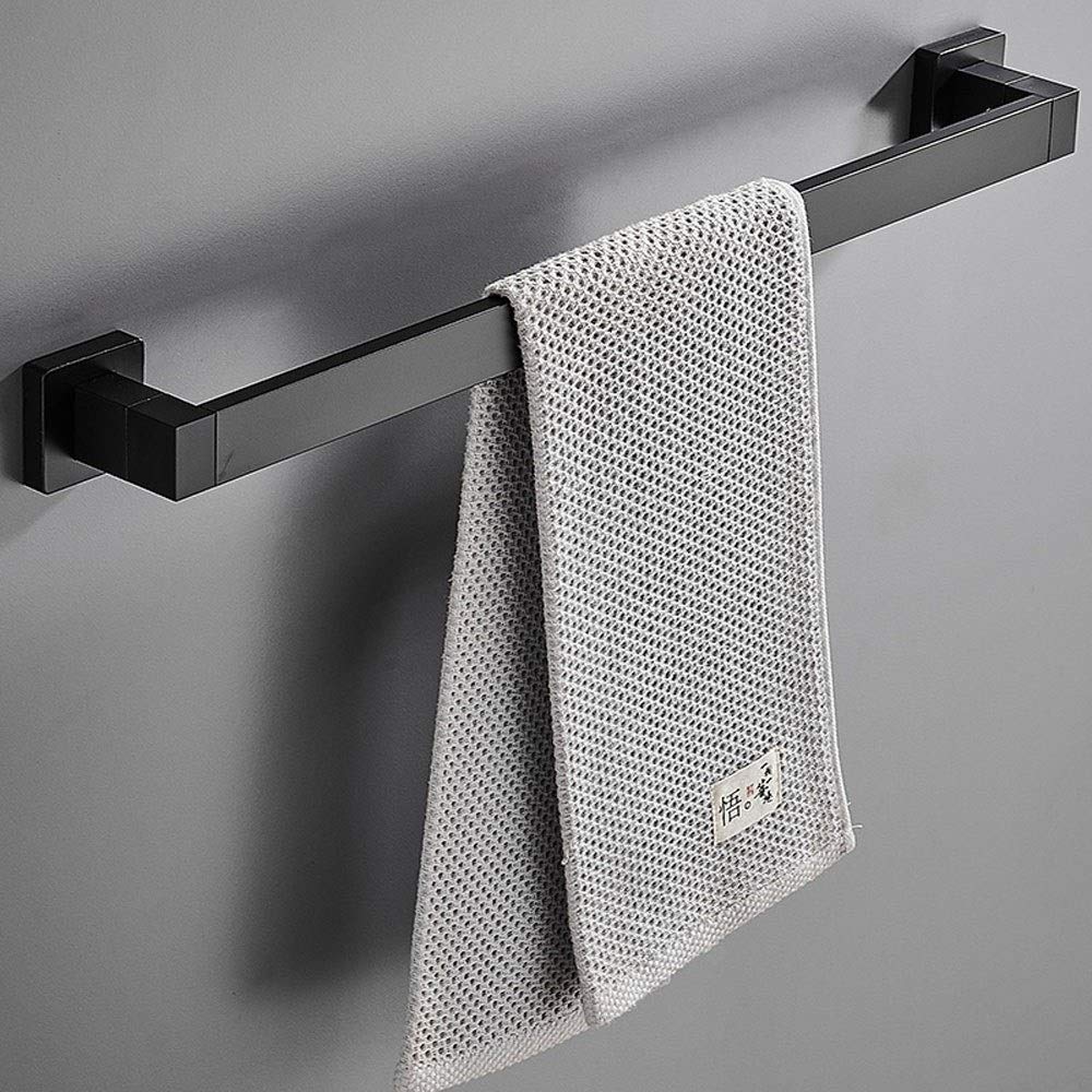 TOALLERO ACERO INOXIDABLE MONTADO PARED BAÑO RONDON - 5
