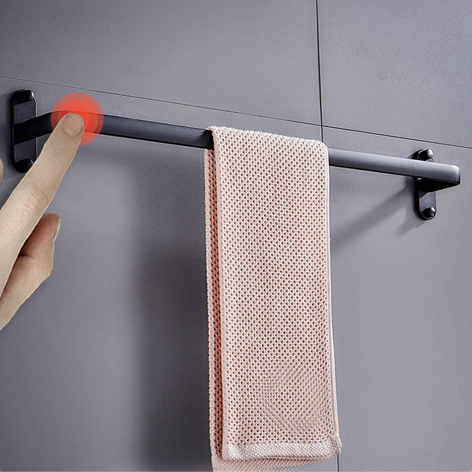 BARRA INDIVIDUAL TOALLERO COCINA BAÑO PARED SOPORTE RONDON - 8