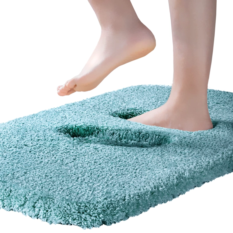 ALFOMBRA BAÑO GRUESA SUPER SUAVE ANTIDESLIZANTE RONDON - 6