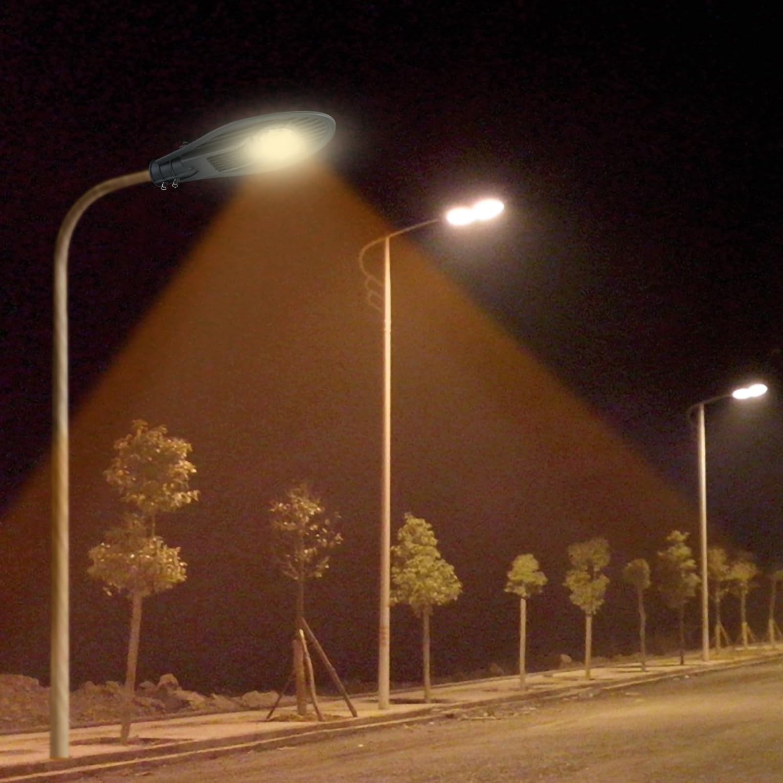 LÁMPARA ILUMINACIÓN SOLAR LED SENSOR MOVIMIENTO RONDON - 8