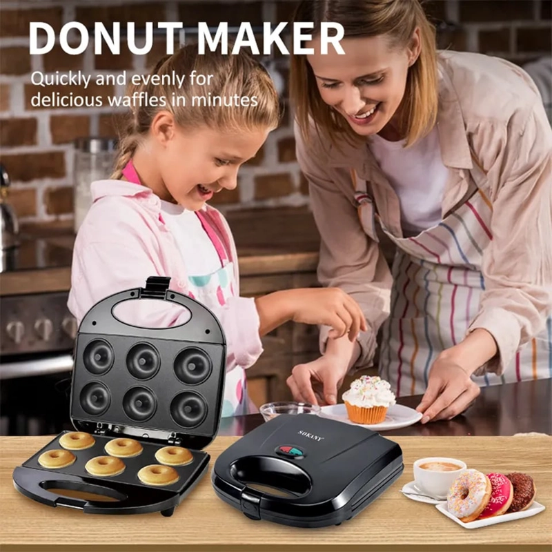 MAQUINA DONAS ELECTRICA ANTIADHERENTE HOGAR PANADERIA RONDON - 7
