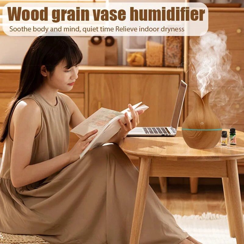 DIFUSOR HUMIDIFICADOR ULTRASONICO USB AROMATERAPIA RONDON - 9