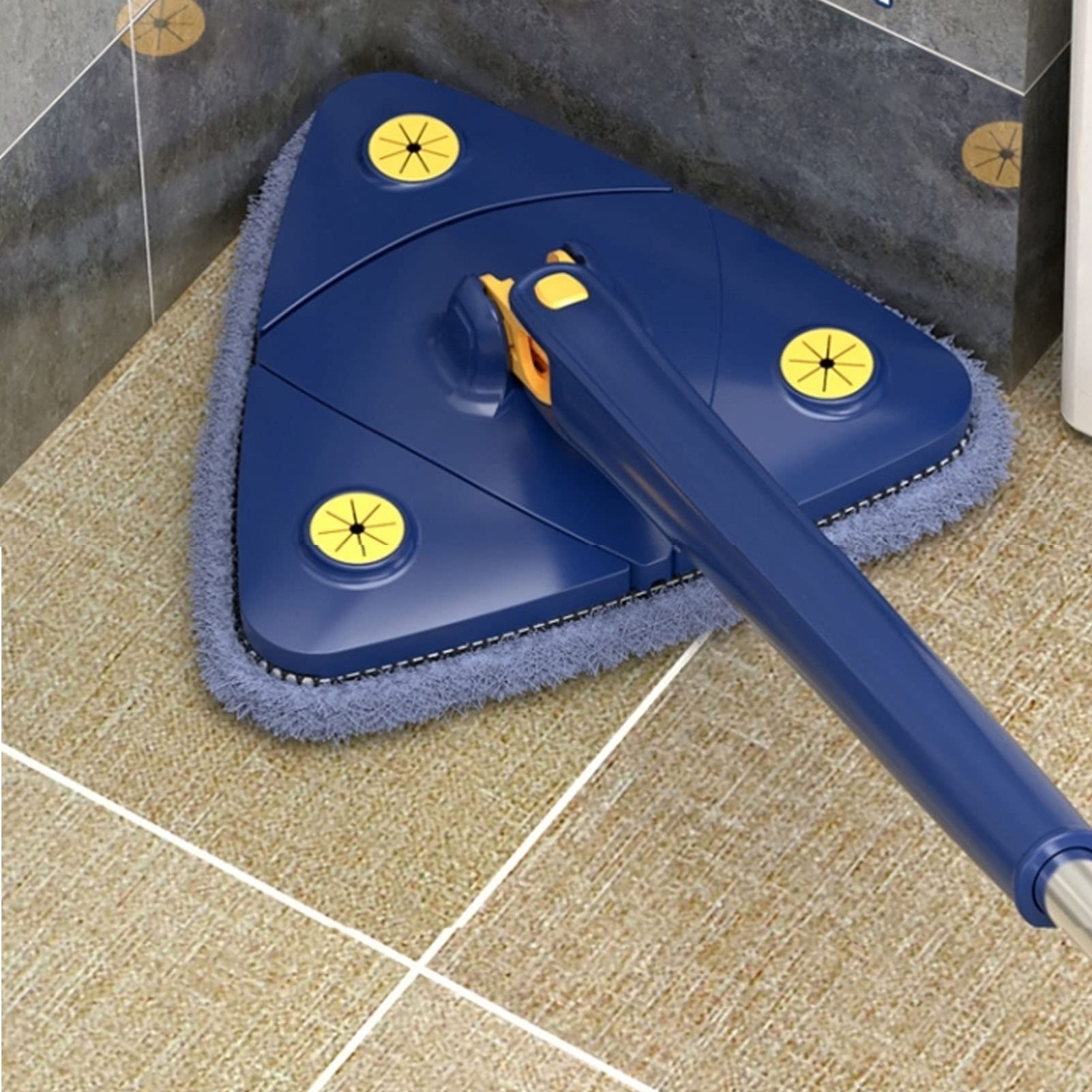 TRAPEADOR LIMPIEZA FREGONA GIRATORIO EXTENSION RONDON - 6