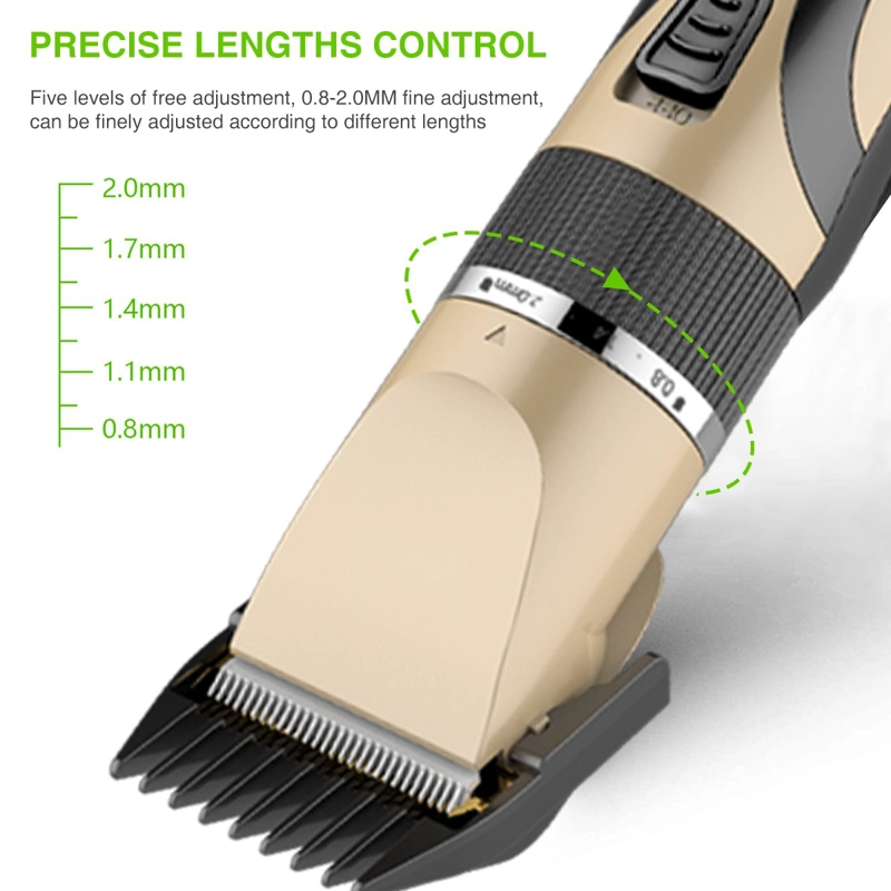 CORTADORA INALÁMBRICO PELO ELÉCTRICO BARBA RECARGABLE RONDON - 2
