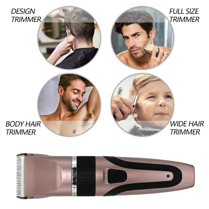 CORTADORA INALÁMBRICO PELO ELÉCTRICO BARBA RECARGABLE RONDON - 7