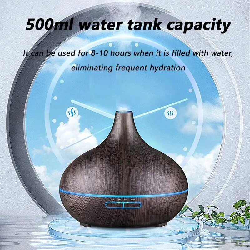 DIFUSOR HUMIDIFICADOR ESCRITORIO AROMA SILENCIOSO RONDON - 3
