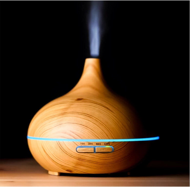 DIFUSOR HUMIDIFICADOR ESCRITORIO AROMA SILENCIOSO RONDON - 5
