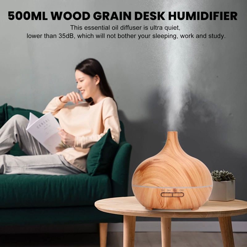 DIFUSOR HUMIDIFICADOR ESCRITORIO AROMA SILENCIOSO RONDON - 7
