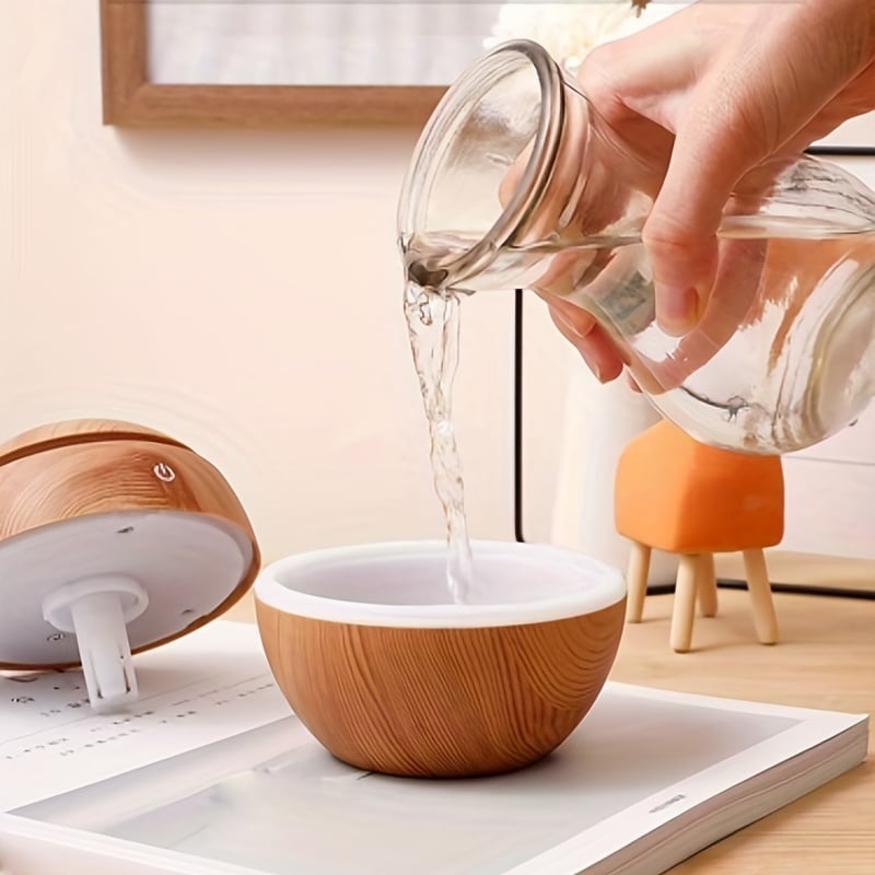 HUMIDIFICADOR AROMATERAPIA DIFUSOR LED USB COLORES RONDON - 3