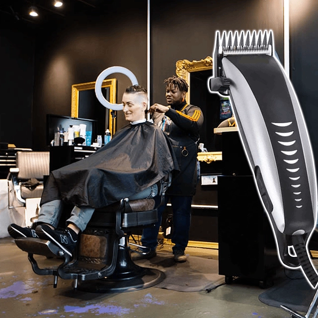 MÁQUINA ELÉCTRICA CORTE PELO NUEVO HOMBRE PROFESIONAL RONDON - 3