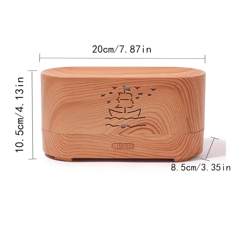DIFUSOR AROMA ACEITES ESENCIALES HOGAR HUECO RONDON - 2