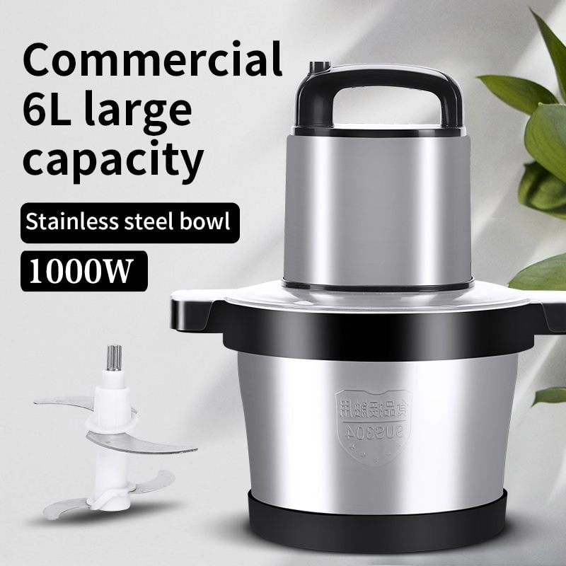 PICADORA NUEVO CARNE ELÉCTRICA ALIMENTO CORTADORA COCINA RONDON - 7