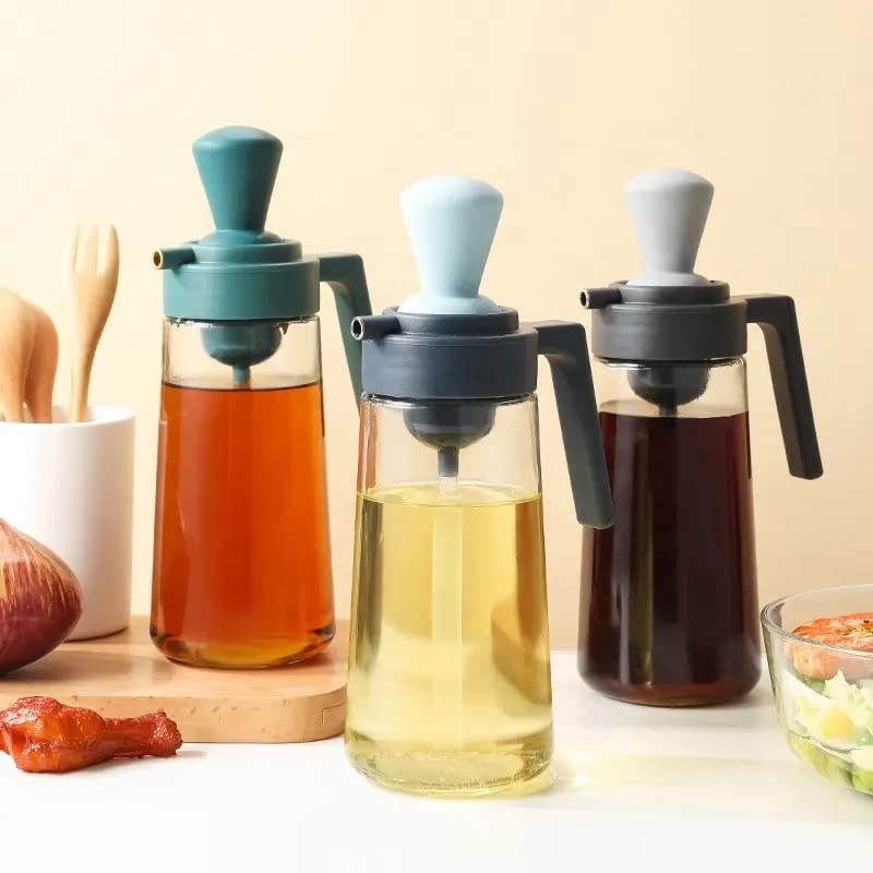ACEITERA DISPENSADOR ANTIGOTEO BROCHA SILICONA COCINA RONDON - 8