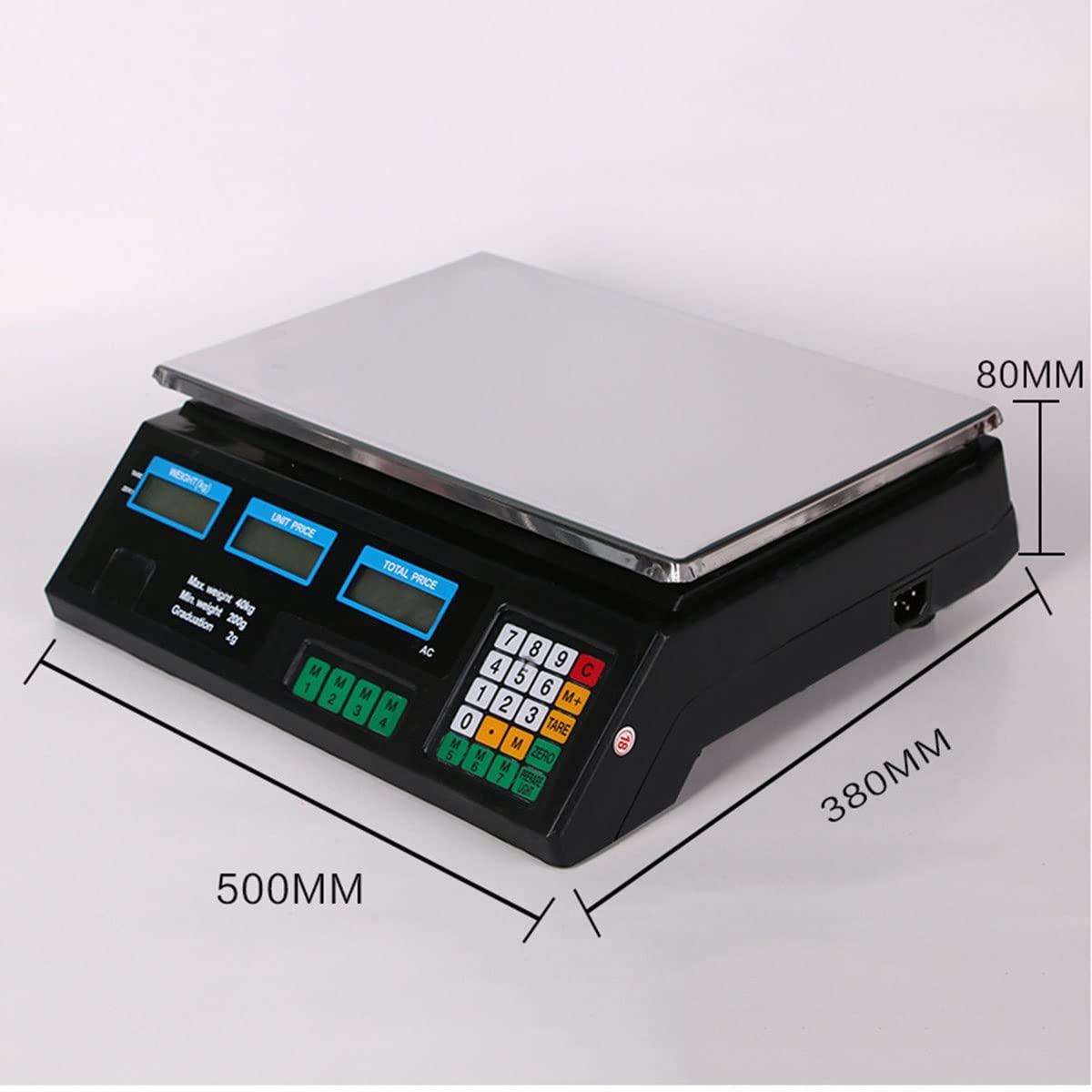 BÁSCULA COCINA DIGITAL ELECTRÓNICO PRECIO INFORMÁTICA RONDON - 6