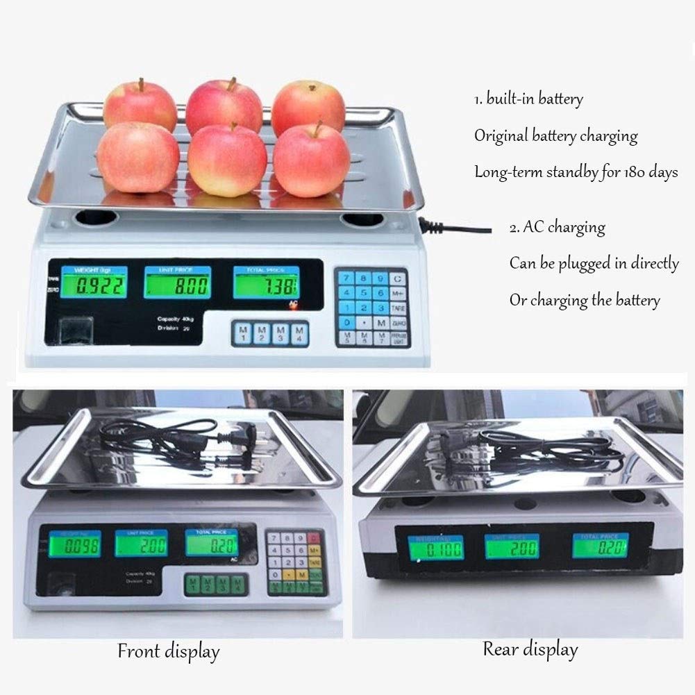 BÁSCULA COCINA DIGITAL ELECTRÓNICO PRECIO INFORMÁTICA RONDON - 8