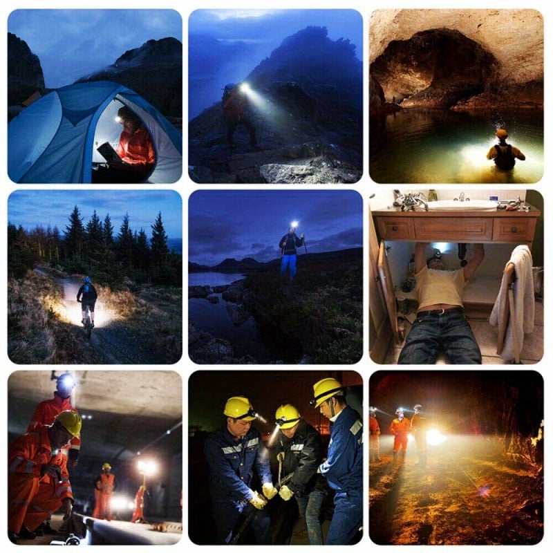 FARO DELANTEROS DESLUMBRAMIENTO CAMPING ILUMINACION RONDON - 8